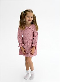 3kinder Платье для девочки ягодки/розовый, ПЛ-303-В